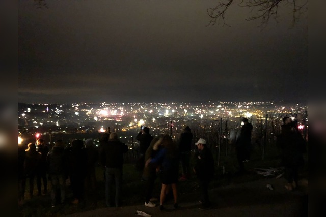 Heilbronn, Wartberg, Nacht, Stadtlichter, Stadtbeleuchtung