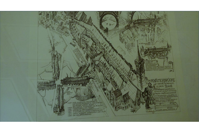 Historische Aufzeichnungen zur Kr&auml;merbr&uuml;cke