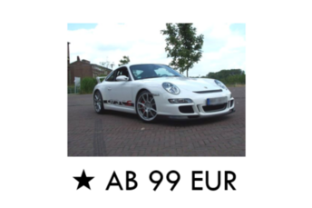 Banner Porsche mieten & selber fahren