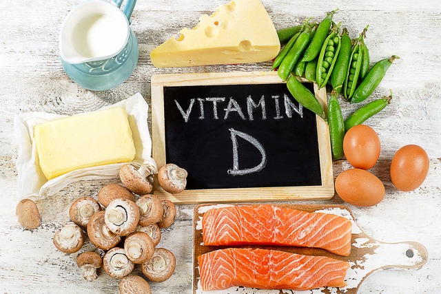Vitamin D, Pilze, Erbsen, Fisch, K&auml;se, Milch, Butter, gesund, Ern&auml;hrung, nahrhaft, Naturkost