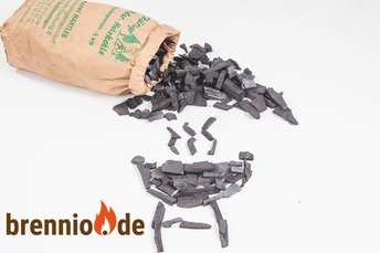 Banner Premium-Holzkohle zu günstigen Preisen bei brennio.de
