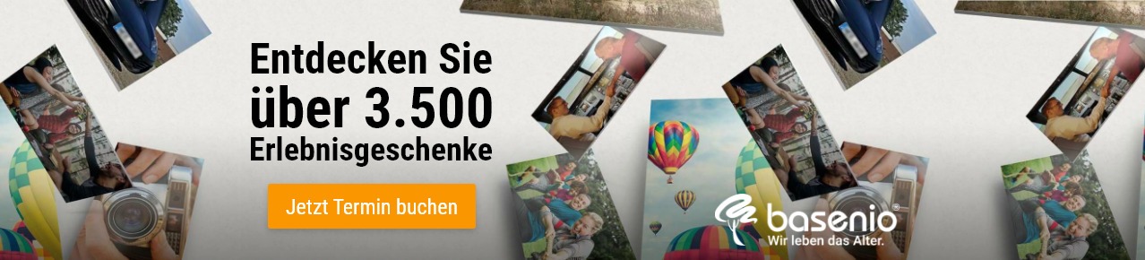 Erlebnisgeschenke Banner