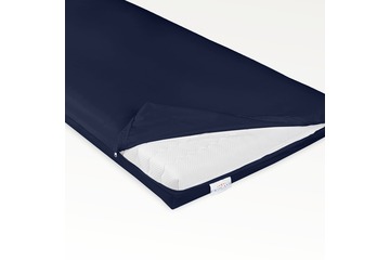 wasserdichter Matratzenbezug dunkelblau