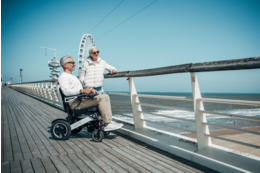 Elektrorollstuhl faltbar von Ergoflix - Krankenkasse zahlt 100% der Kosten