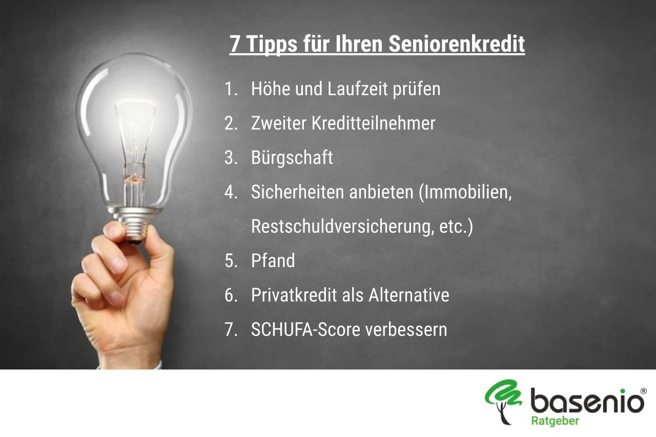 Tipps Seniorenkredit