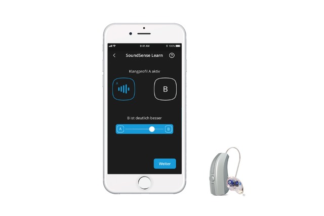 Widex H&ouml;rger&auml;te, Evoke,App,Smartphone