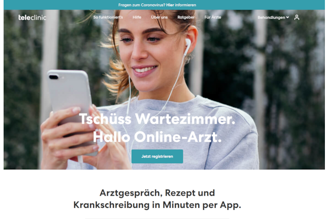 Telemedizin | teleclinic.com