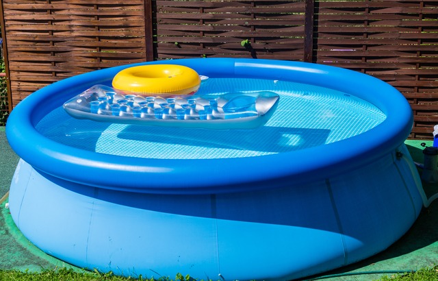 Gartenpool, Pool-Alternative, Abkhlung im Garten, aufblasbarer Pool
